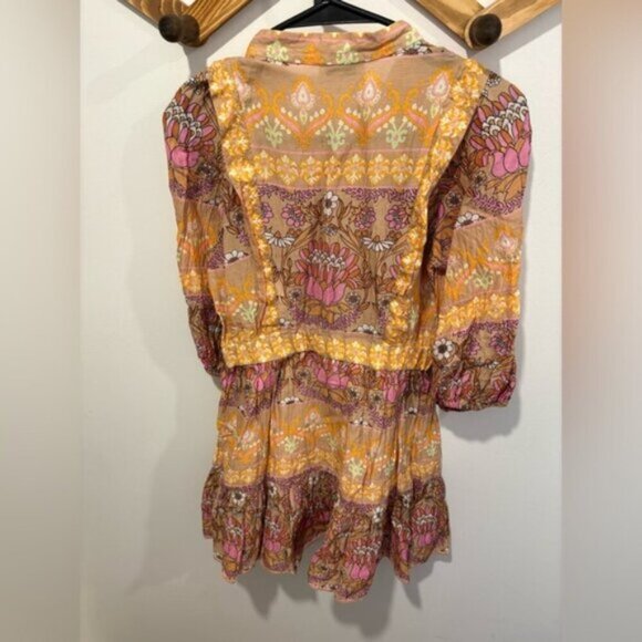 Sandro PARIS -Short Dress With A Mixed Scarf Print - Picture 15 of 15